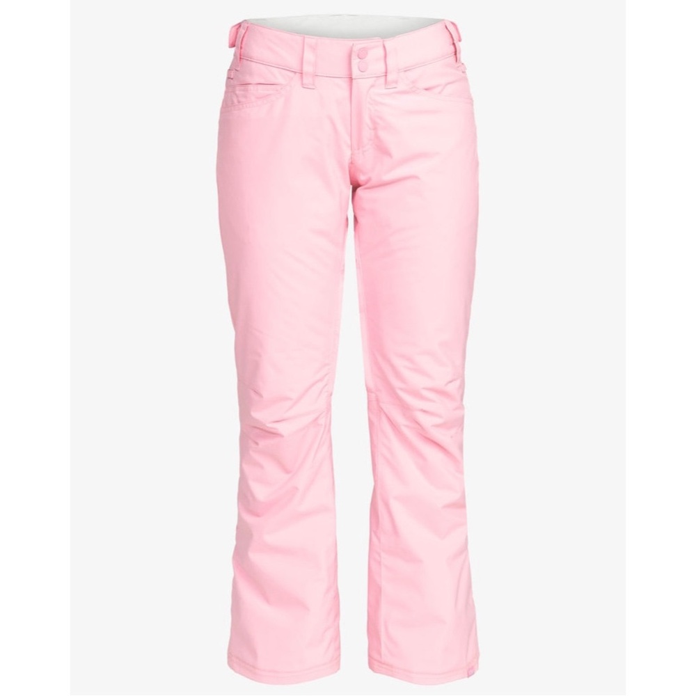 ROXY Tailored Backyard Snow Pants in Pink Frosting Extra Large XL NEW NWT